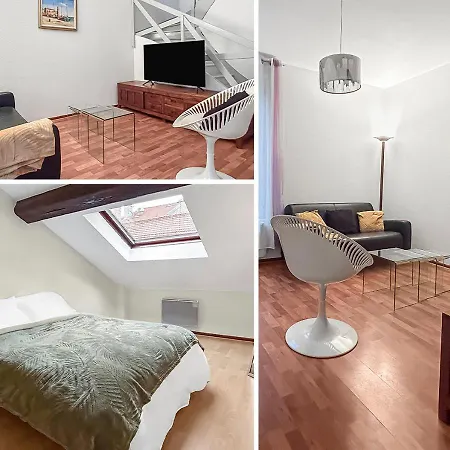 Duplex Centre - Cour Interieure & Smart Tv Апартаменты