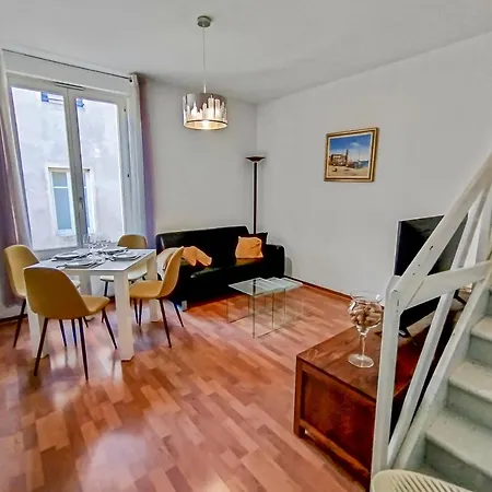 Duplex Centre - Cour Interieure & Smart Tv Нанси